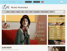Tablet Screenshot of joyeriakl.com